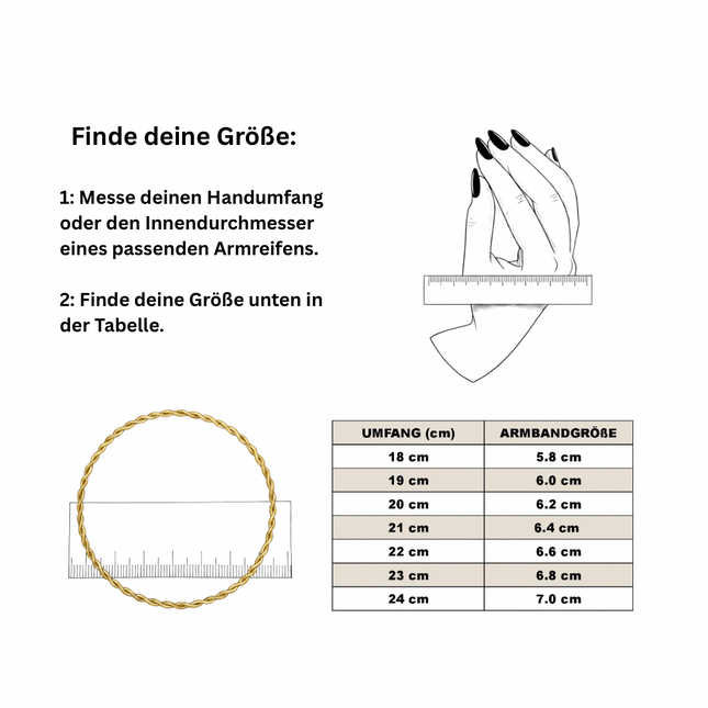 Ajda Zickzack Armreif | 22K vergoldet