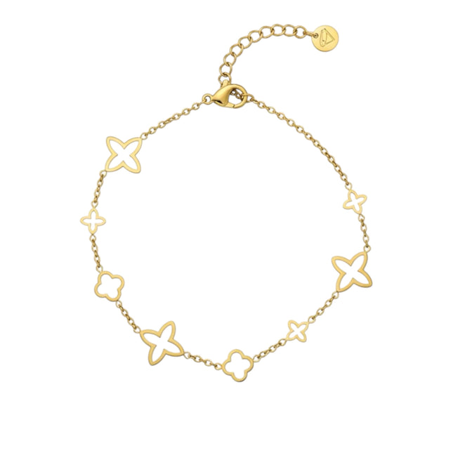 Luxe Clover Armband