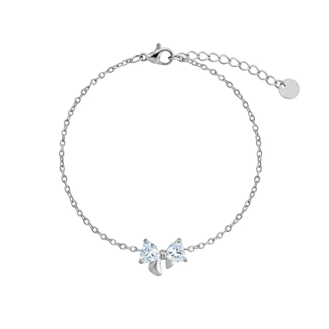 Améline Bow Armband • Weiß