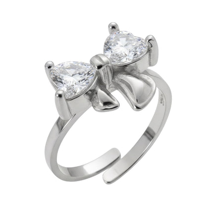 Améline Bow Ring • White