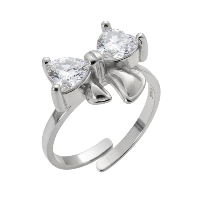 Améline Bow Ring • Weiß