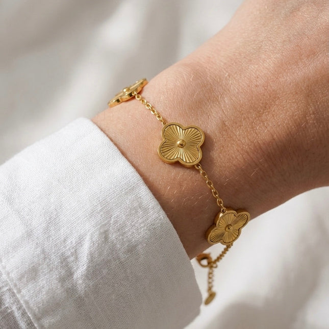 Golden Bloom Armband