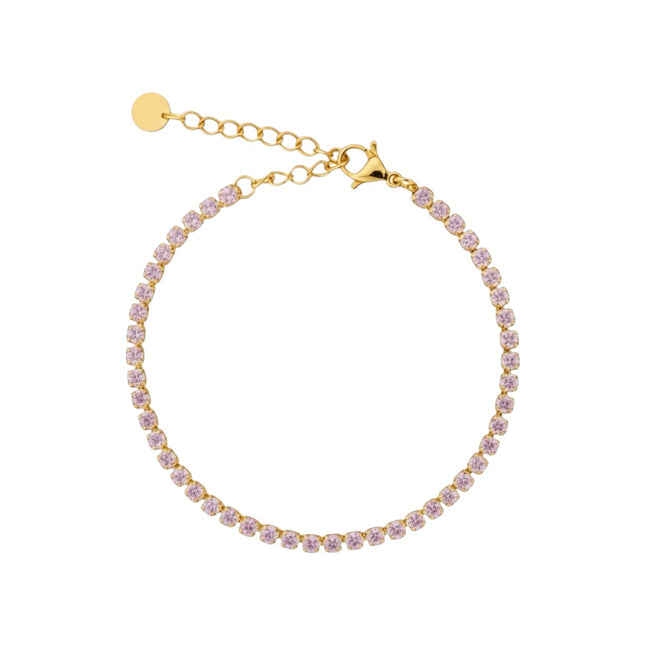 Tennis Armband • Rosa
