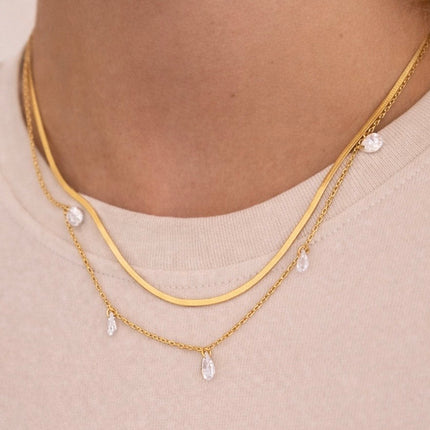 Five Drop Halskette