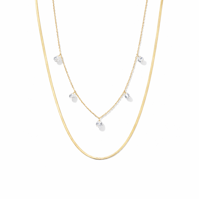 Five Drop Halskette
