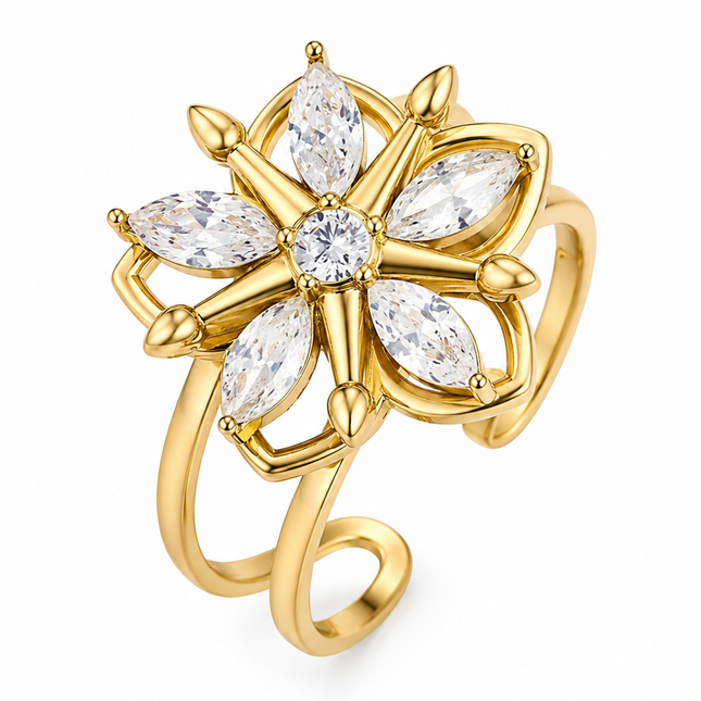 Flora Anxiety Spinner Ring