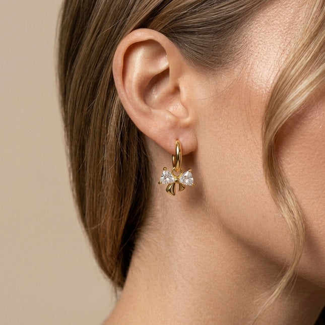 Améline Bow Earrings