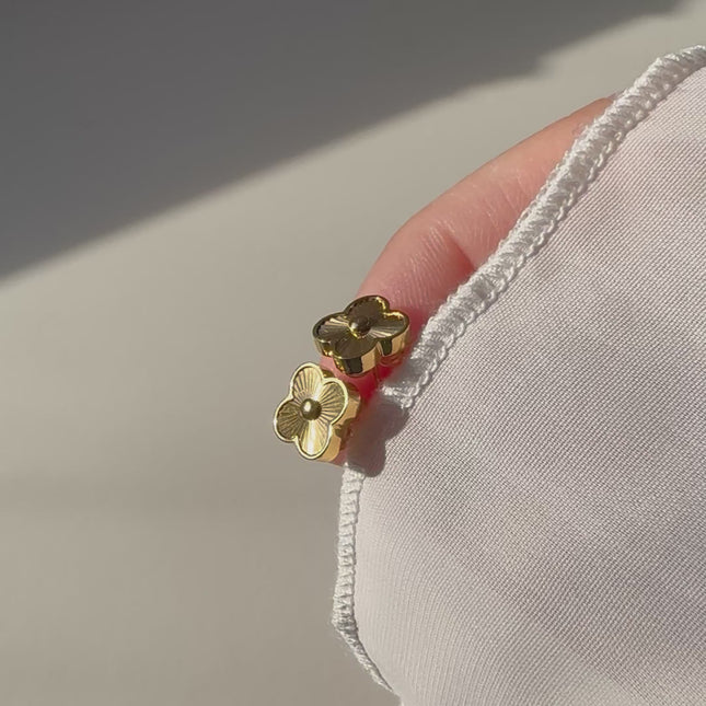 Golden Bloom Ohrringe